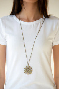 Mandala Melody - Necklace Brass